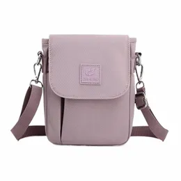 FI Casual Women Mini Shoulder Bag Högkvalitativ Dålig tyg Kvinnlig liten handväska Pretty Style Girls Shop Pag U00J#