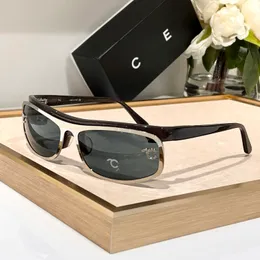 Designer-Sonnenbrille für Herren und Damen, Luxusmode, rechteckige Sonnenbrille, UV-Schutzbrille, Unisex, Outdoor-Reisen, Designer-Schutzbrille mit Logo-Box, sehr schön