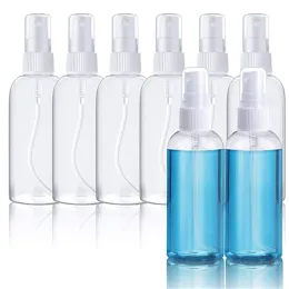 Atacado 60ml 2oz névoa extra fina mini frascos de spray com bombas atomizadoras para óleos essenciais viagem perfume portátil maquiagem plástico zz