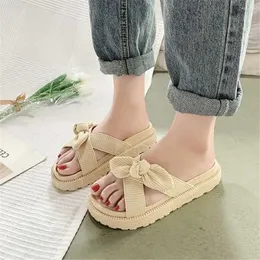 Slippers Increase Height Plateforme Women House Flip Shoes Flat Summer Sandals Sneakers Sport Factory Obuv