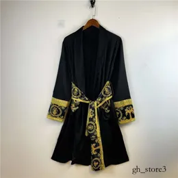 Kimono herrjackor män silkes sömnkläder nattklänning casu