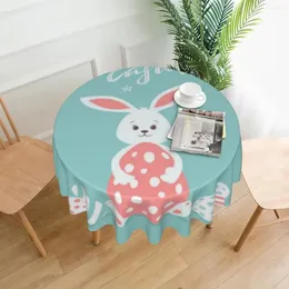 Tischdecke Frohe Ostern Tischdecken Wohnzimmer Dekoration Stoff Runde Tischdecke