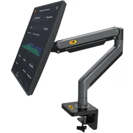 OBS G40 G45 Gas Spring Arm 22-40 tum krökad bågskärm Desktop Monitor Holder 360 Rotera 3-15 kg Monitor Mount Arm med USB 3.0