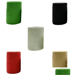 Elbow knäskydd sport självhäftande elastisk bandage wrap tejp för stödfinger ankel palm skodare droppleverans sport utomhus athle otsyf