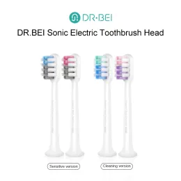 Heads Dr.Bei Original Brush Heads for Electric Toothbrush Sensitive Cleaning Version Heads Apply Sonic Toothbrush Bristle Nozzles