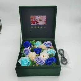 Confezione regalo Scatola di imballaggio per lettore video LCD da 4,3 pollici in cartone di design all'ingrosso per il diploma di scuola superiore