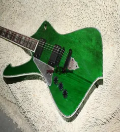 Left Hand Guitar Iceman Custom Electric Guitar IN green guitars ree 1185468