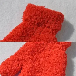 Sıcak Peluş Kalın Sıcak Bebek Eldivenleri Kış artı Kadife Eldivenler Çocuk Kid Coral Fleece 1-4y çocuk eldivenleri için tam parmak eldivenleri