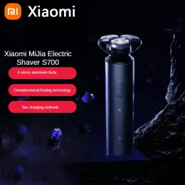 Razor Xiaomi Mijia S700 Electric Golarka do golenia maszyna do brody dla mężczyzn sucha mokra broda z głowicami noża