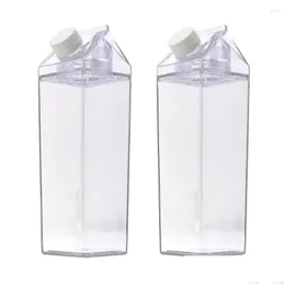 Wasserflaschen, 2 Stück, Milchflasche, auslaufsicher, Aufbewahrungsbehälter für Kinder, vielseitig, praktisch, für den Haushalt, Drop-Lieferung, Haus, Garten, Küche, Dini Otjhu