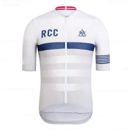 2023 Męskie ubrania noś lepsze RCC Rainbow Rx Team Areo Cycling Jersey krótkie rękawowe ubrania rowerowe Summer MTB Rower