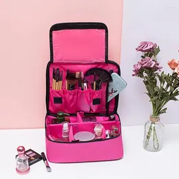 Storage Bags Women Makeup Cosmetic Case Beauty Organizer Box Professional Girl Make Up Brush Travel Necessity Pouch Accessories