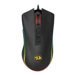 Myszy Redragon M711 RGB USB przewodowa mysz gier 10000 dpi 9 przycisków