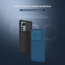 Nillkin Camshield Pro Hülle für Xiaomi Mi 12 Pro 12x TPU PC -Kamera Slider Luxus -Schockdeladelung zurück.