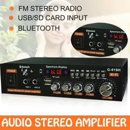 G30 G-919H 1000W مضخمات الطاقة الرئيسية الصوت Bluetooth Amplificad SPECTERSER SEEDORE SOUND FM USB EU/US