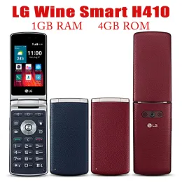 LG WINE SMART LG H410 Quad Core 3.2 '' 1 GB de RAM 4GB ROM 3,15MP Câmera LTE Mobile Flip Cell Phone Original Desbloqueado Barra de smartphone