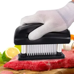 new 2024 48 Blades Needle Meat Tenderizer Stainless Steel Knife Meat Beaf Steak Mallet Meat Tenderizer Hammer Pounder Cooking Tools 1.