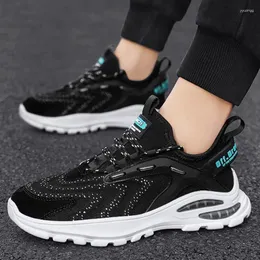 أحذية غير رسمية رجال أحذية رياضية شبكية توسيد الجري فاهون سبورت zapatillas hombre de deporte chaussure homme sale