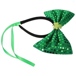 Köpek giyim evcil hayvan saç bandı headdress St Patrick's Day Cat Cator Decor Dreses Makyaj Makyajları Parti Baş Bandı Kumaş Cosplay