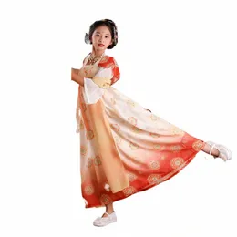 2024 NEW Girls 'Dunhuang Feitian Performance Dr、Bady Girl Dr、Ru Skirt、Chinese Style Hanfu、Ancient Costume J4DK＃
