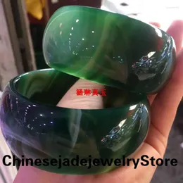 팔찌 자연 마노 손으로 손잡이 대나무 jadeite 팔찌 여성 jade bangles jewelry