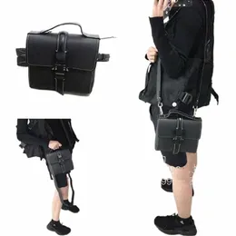 2020 Новый хип-хоп Высокое качество Металлический рюкзак Функциональная тактическая сумка ALYX Кожаная сумка через плечо ALYX Сумка Мужчины Женщины 17Nr #