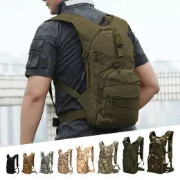 Taschen 18L Männer Taktische Schultertrockenbeutel für Männer 800d Oxford Militär Unisex Outdoor Sport Cycling Travel Climbing Camping Rucksack