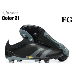 Gift Bag Mens High Ankle Football Boots Accuracy FG Firm Ground Laceless Cleats Accuracy.1 Soccer Shoes Top Outdoor Elite Trainers Botas De Futbol 133