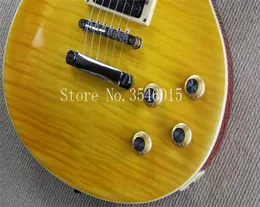 高品質のスラッシュ署名LP Guitartiger FlameメープルエレクトリックギターリドマホガニースラッシュGUITAA2018R 2206156