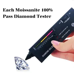 Neu im Design Moissanit Bow Know -Ohrringe für Frauen 100% Silber 925 Naturstein Engagement Juwely Pass Diamond Test Girl Geschenk