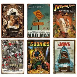 Klasyka Old Movie Metal Sigbe Tablie styl retro do nowoczesnych przestrzeni plakat słynne gwiazdy Tin Sing Decoration dla sypialni Man Cave Cinema malowanie ścian Decor Home