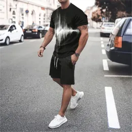 2025年レディースファッション福袋 Men's 3D Letter Print Outdoor Vacation Casual Clothing