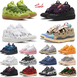 Mode mens designer klänning skor lavines skor kvinnor paris plattform läder trottoarkant sneakers lyxiga präglade mamma barn nappa kalvskinn mesh dhgate tränare 35-46