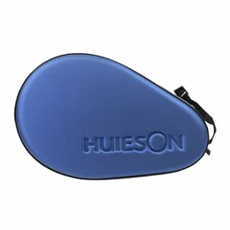 Huieson Profial kvalitetsbord Tennis Racket Sports Bag Hard Case Pu Watertproof Gourd Table Tennis Sport Training X9PE#