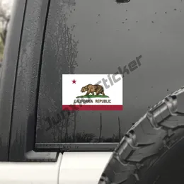 Kreatywne naklejki kalifornijskie flaga stanu kalifornijska kalifornijska los angeles pieczęć stempla naklejka premium jakość winylowych akcesoriów samochodowych