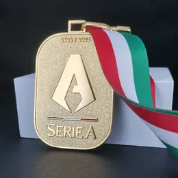 Sıcak Satış 2020/21 Sezon Seri A Şampiyonlar Madalya İnter Milan Şampiyonlar Madalyası 2021 Şampiyonlar Ligi Finalleri Madalyası