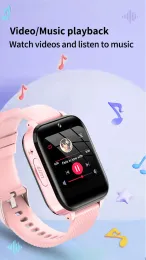 4G Kids Smart Watch Phone 1G RAM 8G ROM GPS HD VIDEO CALL SOS 1.7inch Screen Smartwatch Clock مع تحميل التطبيق