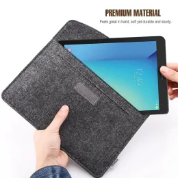 2023 Xiaomi Mi Pad için YENİ 5 Pro 11 Redmi Pad 10.61 Case Mipad 4 Plus 10.1 Tablet Kapak Kol Torbası Yün Kuşa Kesme Şok geçirmez