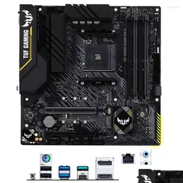 Motherboards Amd B450 Tuf Gaming B450M-Pro Ii Motherboard Used Original Socket Am4 Ddr4 128Gb Usb2.0 Usb3.0 M.2 Nvme Sata3 Desktop Dro Otsjb