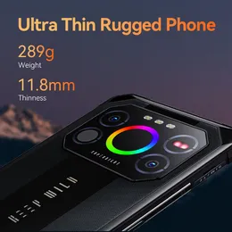 IIIF150 AIR1 Ultra+ 12GB 256 GB Robust smartphone 6.8 'FHD+ 7000MAH Ultra-tunn robust 120Hz 64MP kamera 30W snabb laddning av mobiltelefon