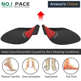 Insoles Noipace 3/4 Length Orthotics Shoe إدراج النساء الرجال العظميين العليا الدعم القوس النعال من أجل أقدام مسطحة كعب الراحة تحفيز الألم