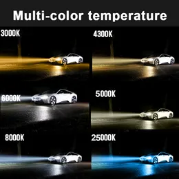 Panduk H1 H3 C6 مصابيح المصباح LED H7 LED Car Lights H4 880 H11 HB3 9005 HB4 9006 H13 6000K 72W 12V 8000LM Auto المصابيح الأمامية