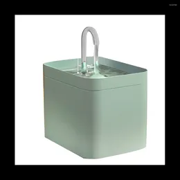 Odzież dla psa fontanna woda w wodzie Auto Automatyczne USB Elektryczne wyciszanie 1,5L Recyrkulowe filtrowanie dla kotów jasnoniebieskie