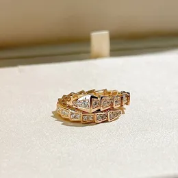 Pierścień 18k talerz Serpentii Pierścienie żydowskie żmija pierścień 2 style z kamieniem estetycznym Pierścienie bez kamienia srebrna biżuteria rozmiar 6 7 8 9 Pierścienie Pierścień Snake Pierścień