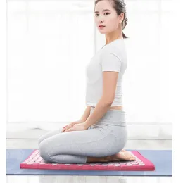 cuscinetto per agopuntura, cuscino per massaggio dei punti terapeutici, cuscinetto per fitness e sport, produttore originale, cuscinetto per loto, prodotti per lo yoga Set da tre pezzi