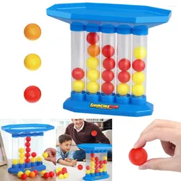 Parti Dekorasyonu 2-4 oyuncu zıplayan top oyun topları tahta ebeveyn-çocuk interaktif atma oyuncaklar masa atlama