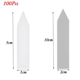 100 шт. Мини -пластиковое растение маркер горшок для горшка в новень