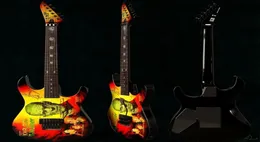 Guitarra KH3 Kirk Hammett Karloff Mummy modelo 3D Guitarra elétrica8852870