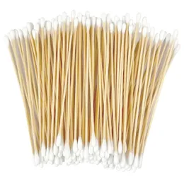 6 Long Cotton Swabs With Double Tips 400 Pieces 400 counts - double round tips 240323