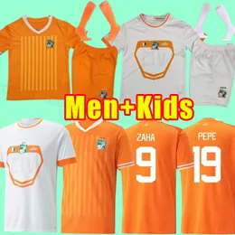 Player Fans 2023 2024 Soccer Jerseys Cote d Ivoire ivory coast PEPE ZAHA HALLER KESSIE BAILLY BOLY national team home away 23 24 football shirts men kids